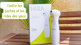 La solution contre les poches et les rides sous les yeux  le laser à domicile avec NIRA [upl. by Thorndike]