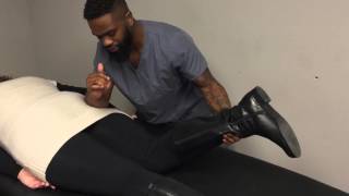 Piriformis Spasm Therapy With Massage amp Manual Therapy At Advanced Chiropractic Relief [upl. by Harima]