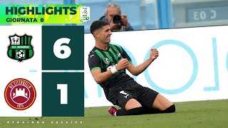 SassuoloCittadella 61  HIGHLIGHTS Serie BKT  Thorstvedt dominante trascina la squadra di Grosso [upl. by Savart50]