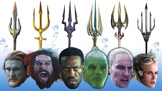 Every Trident in the DCEU explained Aquaman amp the Lost Kingdom Update [upl. by Oirifrop549]