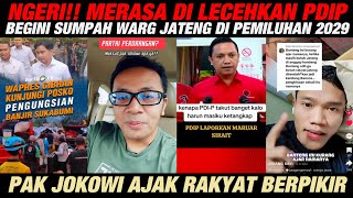 NGERI SUMPAH WARGA JAWA TENGAH TERHADAP PARTAI INI DI 5 TAHUN KE DEPANKARNA TELAH LECEHKANJOKOWI [upl. by Leamhsi763]