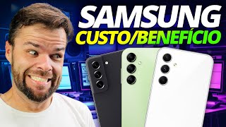 5 CELULARES CUSTO BENEFÍCIO da SAMSUNG  Black Friday 2023 [upl. by Clareta106]