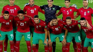 Marocco vs Guinea 50 qualificazione mondiale 2022 [upl. by Devlen]