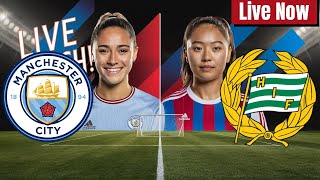 Manchester City women vs Hammarby women live  UEFA Womens Champions League [upl. by Gayn]