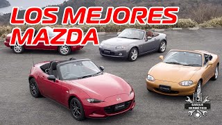 Los 10 mejores MAZDA de la historia [upl. by Etteneg829]