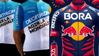 LE NUOVE SQUADRE E LE NUOVE DIVISE DEL 2024 Red Bull e Decathlon entrano nel mondo del ciclismo [upl. by Yecac115]