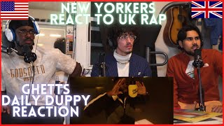 New Yorkers React to Ghetts Daily Duppy 🔥 [upl. by Kneeland517]