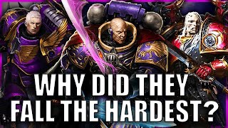 The Disturbing Fall of the Emperors Children  Warhammer 40k Lore [upl. by Hserus762]