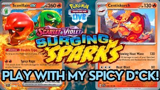 Scovillain ex is the SPICIEST deck from Surging Sparks [upl. by Slaby503]