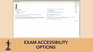 Exam accessibility options [upl. by Solis943]