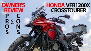 Honda VFR 1200X Crosstourer  Owners Review  Pros amp Cons EngSubs [upl. by Hsetim727]