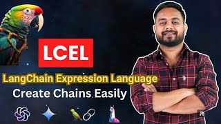 LangChain Expression languageLCEL for Chaining the Components  All Runnables  Async amp Streaming [upl. by Rexer157]