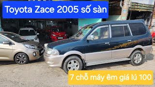 Ô Tô Lê Ân Sài Gòn  Toyota Zace 2005 số sàn 117tr xe đẹp máy êm [upl. by Luce699]