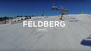 Skigebiet FeldbergSchwarzwald Perfekter Wintertag [upl. by Rodolph]