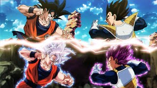 Goku vs Vegeta at EVERY Point in the Series [upl. by Hauck]