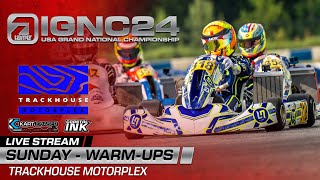 2024 IAME USA Grand National Championship  Mooresville NC  Sunday  Warmups [upl. by Fernandes997]