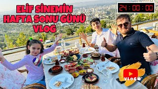 HAFTA SONU 24 SAAT GÜN BOYU VLOG  ELİF SİNEMİN 1 GÜNÜ VLOG [upl. by Aihgn]