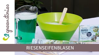 Seifenblasen selber machen  Riesenseifenblasen von BubbleLab  Kindergeburtstag Spiele [upl. by Olra548]