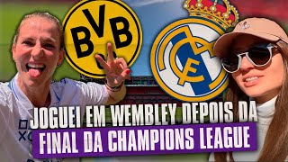 FUI NO VESTIÁRIO DO REAL MADRID NA CHAMPIONS [upl. by Nanny]