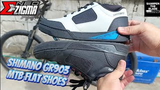 Shimano GR903 Unboxing MTB Flat shoes [upl. by Rillings711]