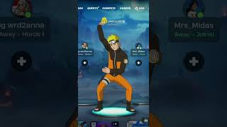 Classy Emote in Fortnite Narutofortnite naruto trending fortnitebattleroyale viralvideo sasuke [upl. by Michelsen68]