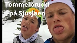 Tommelbrudd på Sjusjøen  Vlog 44 [upl. by Atnim]