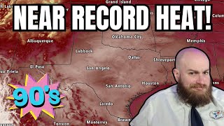 NearRecord High Temperatures for Texas Continues [upl. by Melinda]