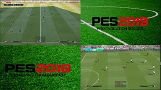 PES 2019 VS PES 2018  MI OPINIÓN [upl. by Burman822]