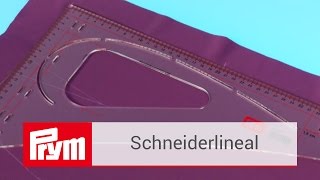 Das Prym Schneiderlineal für genaue Handarbeiten  Prym Zubehör [upl. by Uehttam]