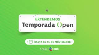 ¡Se extiende la TemporadaOPEN [upl. by Yoj]