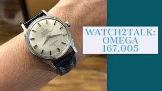 Watch2Talk  Omega 167005 model  The quotDog legquot lugs NonDate Omega Constellation [upl. by Perreault]