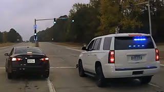 Nissan Altima Tries running from Police… doesn’t end well [upl. by Viva]