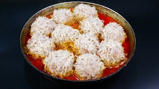 Тефтели  Ёжики Простой рецепт и интересное блюдо Meatballs  Eggshells Easy recipe [upl. by Aala240]