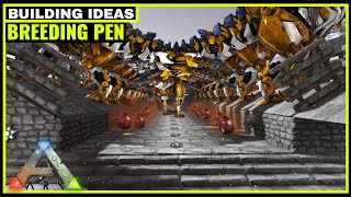 HOW TO BUILD A BREEDING PEN  ARK SURVIVAL [upl. by Laubin]