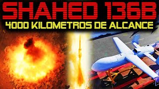 🔴 4000 KILOMETROS DE ALCANCE 🔴 EL NUEVO SHAHED 136B ES EL TERROR DE LA OTAN 🔴 [upl. by Osicran675]