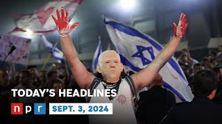 Amid Protests Netanyahu Holds Firm On CeaseFire Deal  NPR News Now [upl. by Coralie]