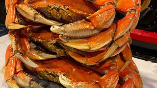 How to Clean Dungeness Crab at home Costco Crab 🦀🧼 🧽 my way [upl. by Liakim]