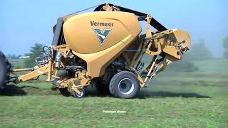 NONSTOP Round Baler Vermeer  Lely [upl. by Juana]