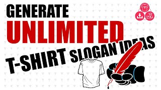 How to Generate TShirt Slogans in Minutes with AI 🔥 Create EyeCatching TShirt Slogans [upl. by Divan]