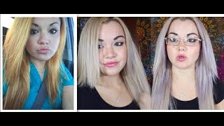 How To Fix Orange Hair Wella T18 Toner VS Purple Shampoo [upl. by Haidebej860]