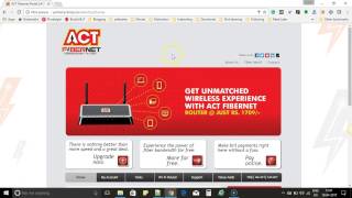 Pay ACT bill using their website and Net banking [upl. by Polash]