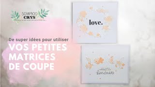 Utilisez vos PETITS DIES  Plein didées pour ENFIN vous en servir [upl. by Shep858]