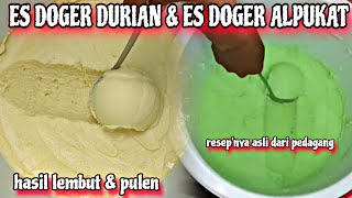 NGGA CUKUP 1 GELAS SELALU NAMBAH ‼️ RESEP ES DOGER ALPUKAT amp ES DOGER DURIAN [upl. by Oriole425]