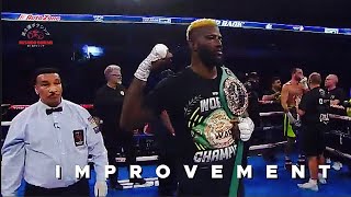 Unstoppable amp Improved Efe Ajagba Dominates and Stops Joe Goodall in 4 Rounds [upl. by Sirtimed]