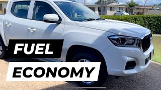 LDV T60 FUEL ECONOMY REVIEW AUSTRALIA [upl. by Aiclid]