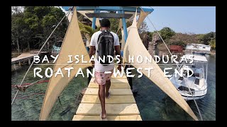 Complete walkthrough of Roatan West End Honduras with a local [upl. by Calvert]