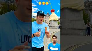 Eating Ice cream 🍦 Chocolate icecream 🍦 ASMR Eating Challenge 😋 Yummy icecream shorts icecream [upl. by Reed]