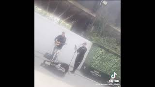 Jordan McCann Freestyle with busker John clapper [upl. by Lleuqram123]