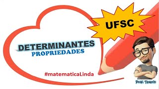 UFSC Se 𝐴–1 é a matriz inversa de 𝐴 então det5𝐴  125  Matemática Linda  Prof Tatarin [upl. by Derfliw482]