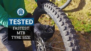 What’s the Fastest Tyre Size for Mountain Biking [upl. by Corinna]